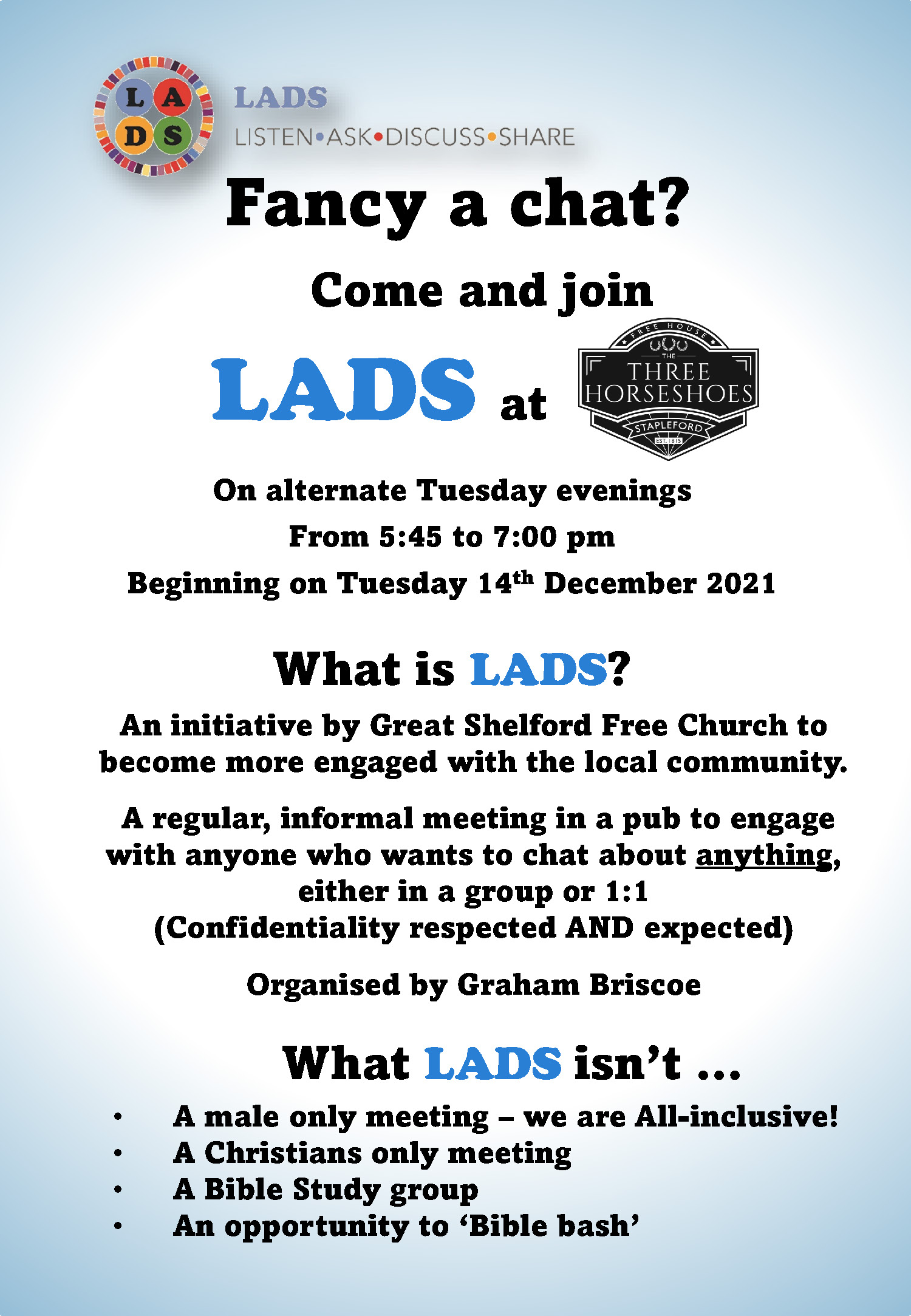 Great Shelford Free Church Lads Meetings